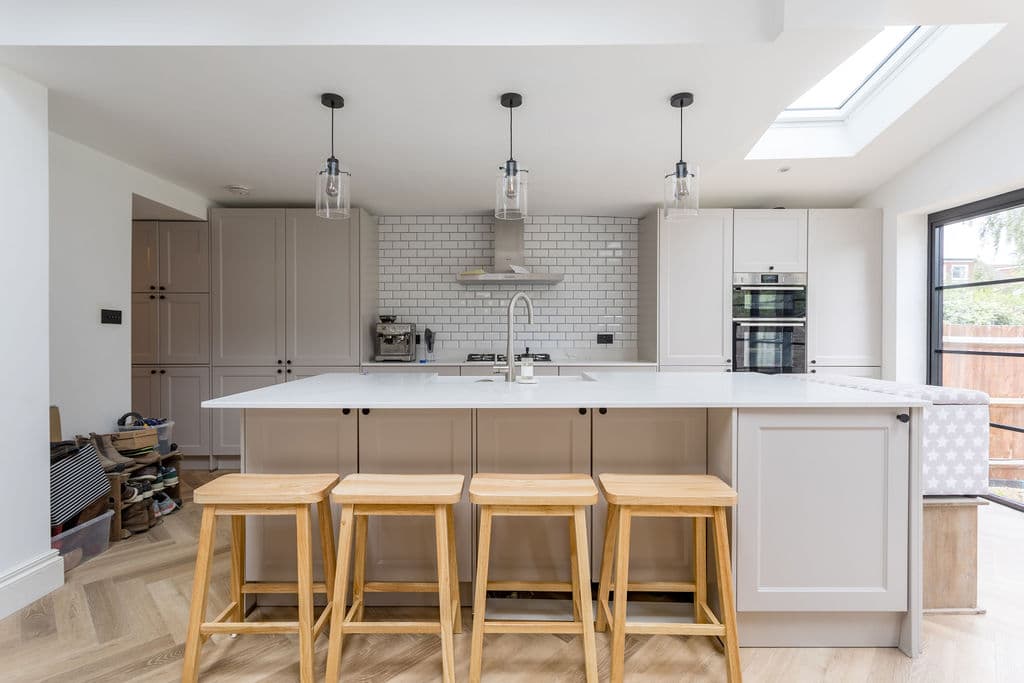 Rear extension in Redhill, Surrey. A completed Plan Hub project.