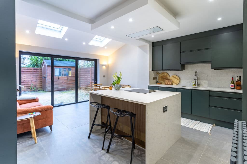 Rear extension in Surbiton, London. A completed Plan Hub project.