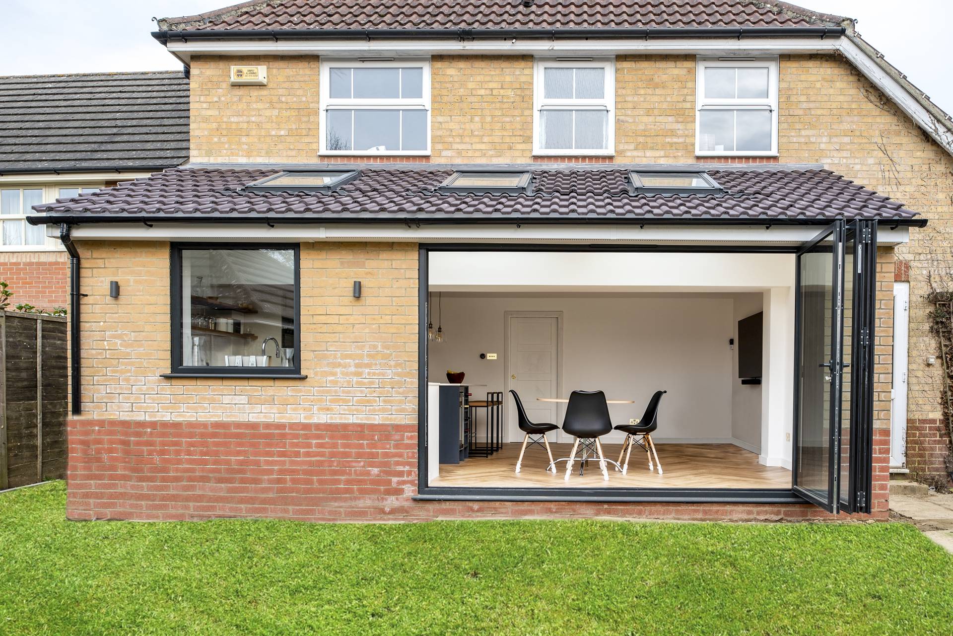 Rear extension in Caterham, Surrey.