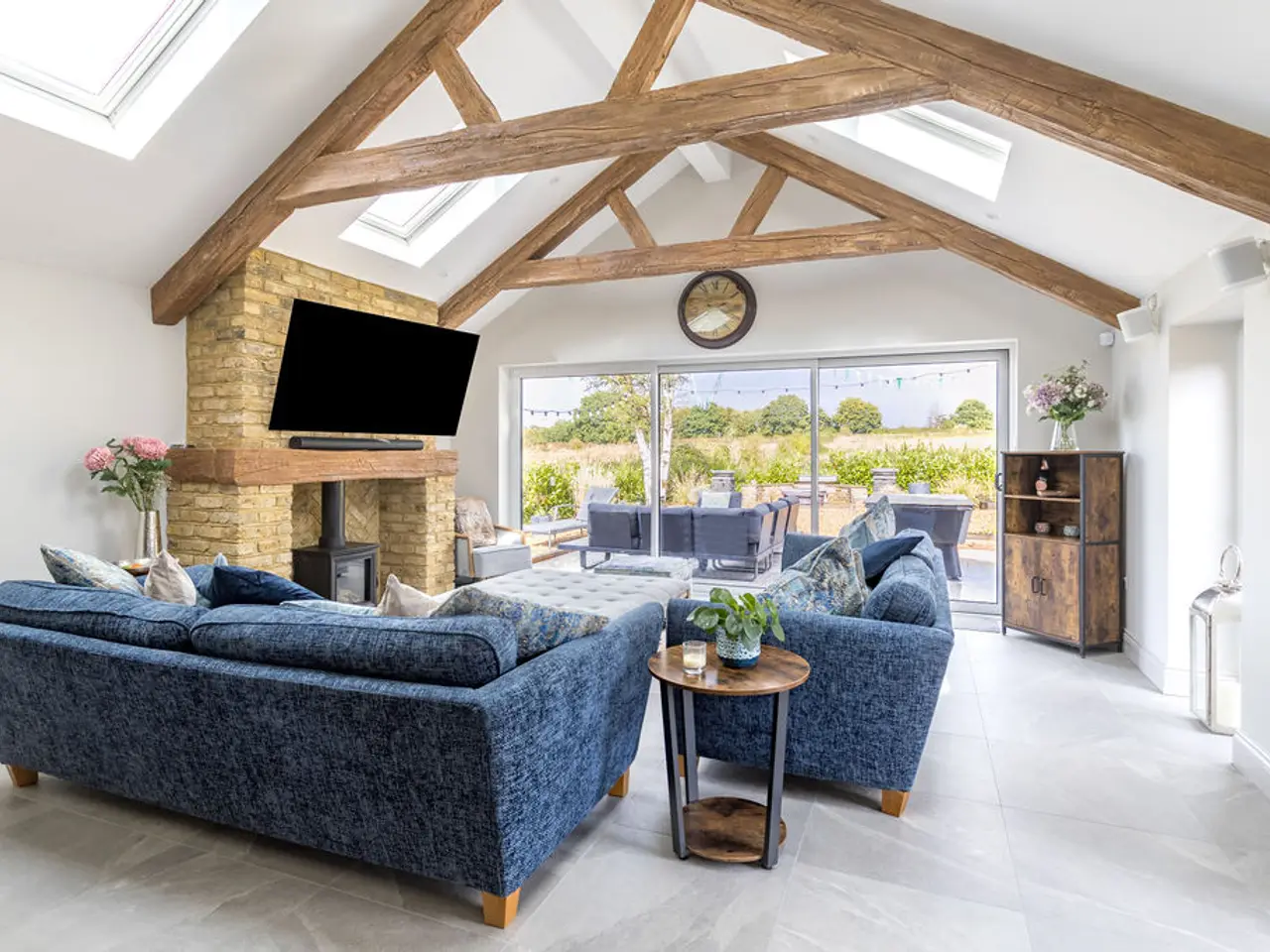 Garage conversion in Cobham, Surrey. A completed Plan Hub project.