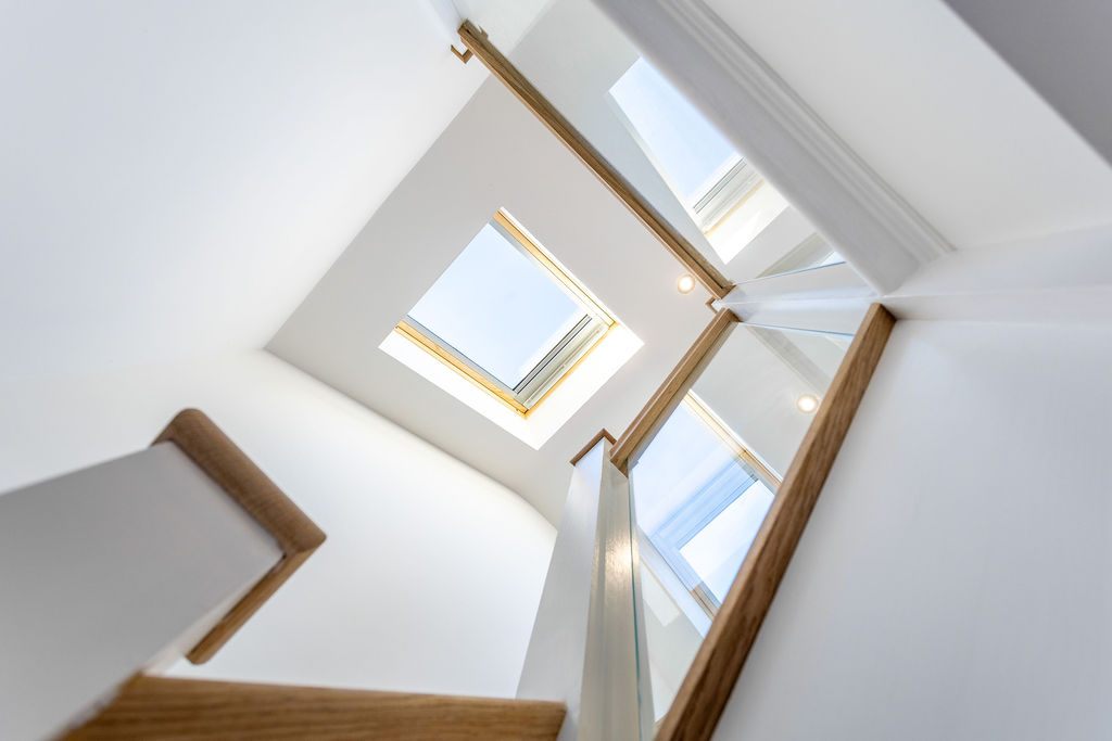 Garage conversion in Dorking, Surrey.