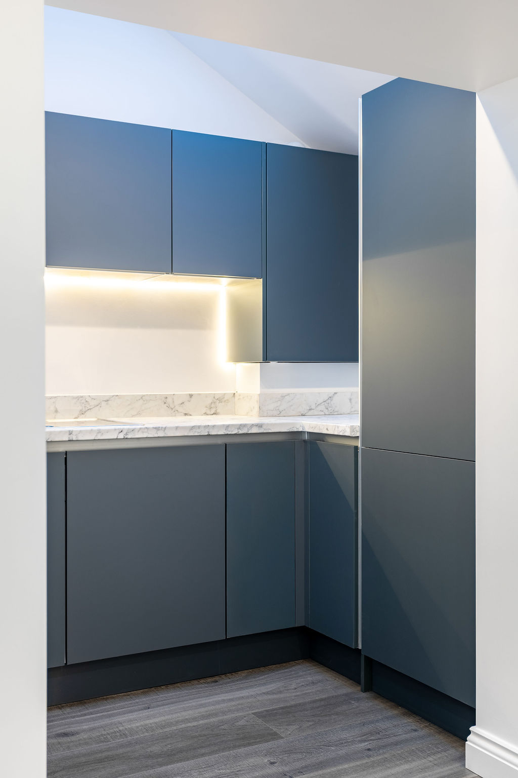 Garage conversion in Dorking, Surrey.