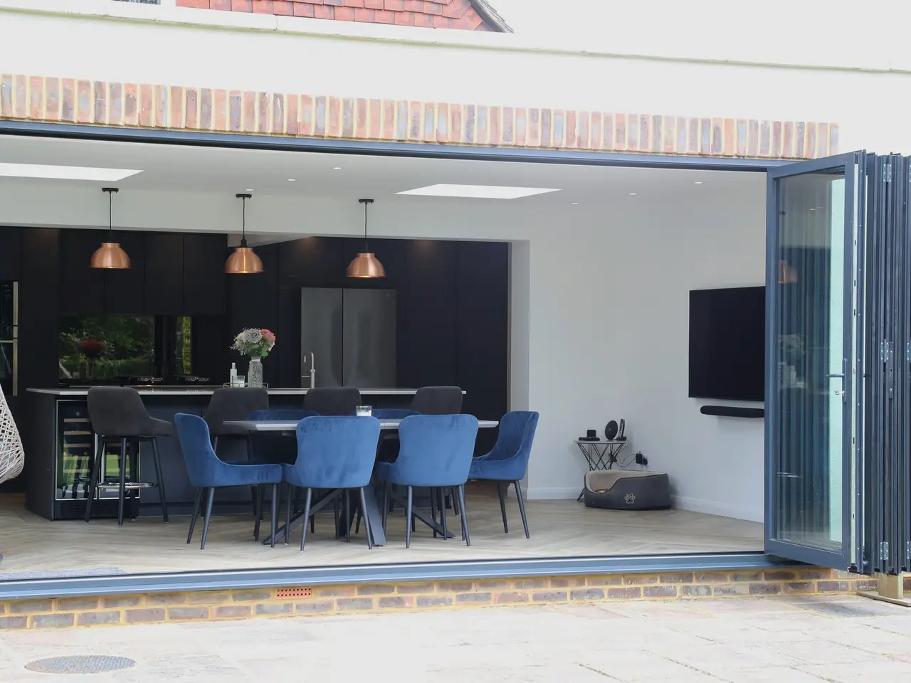 Rear extension in Dorking, Surrey. A completed Plan Hub project.