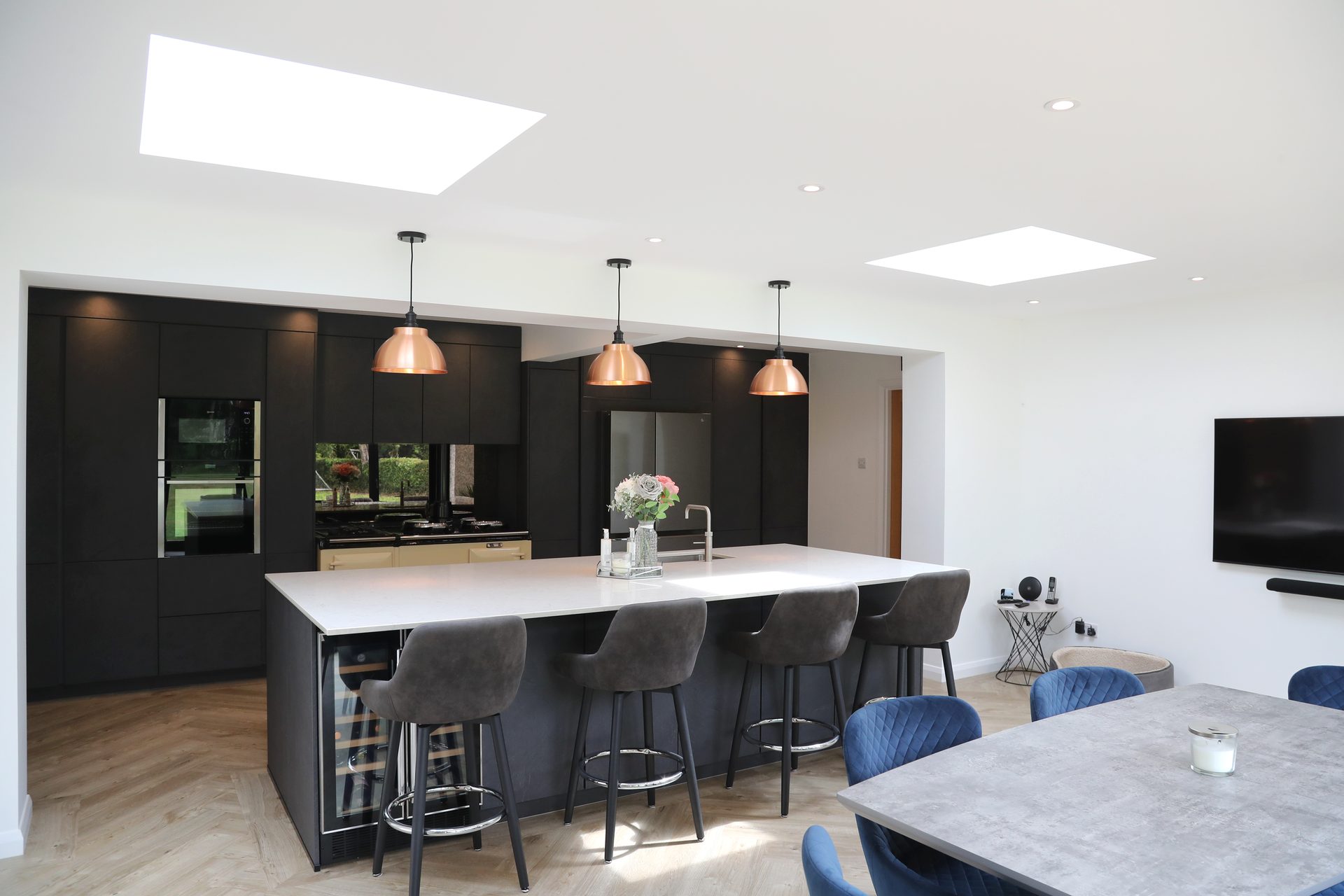 Rear extension in Dorking, Surrey, completed image 1.