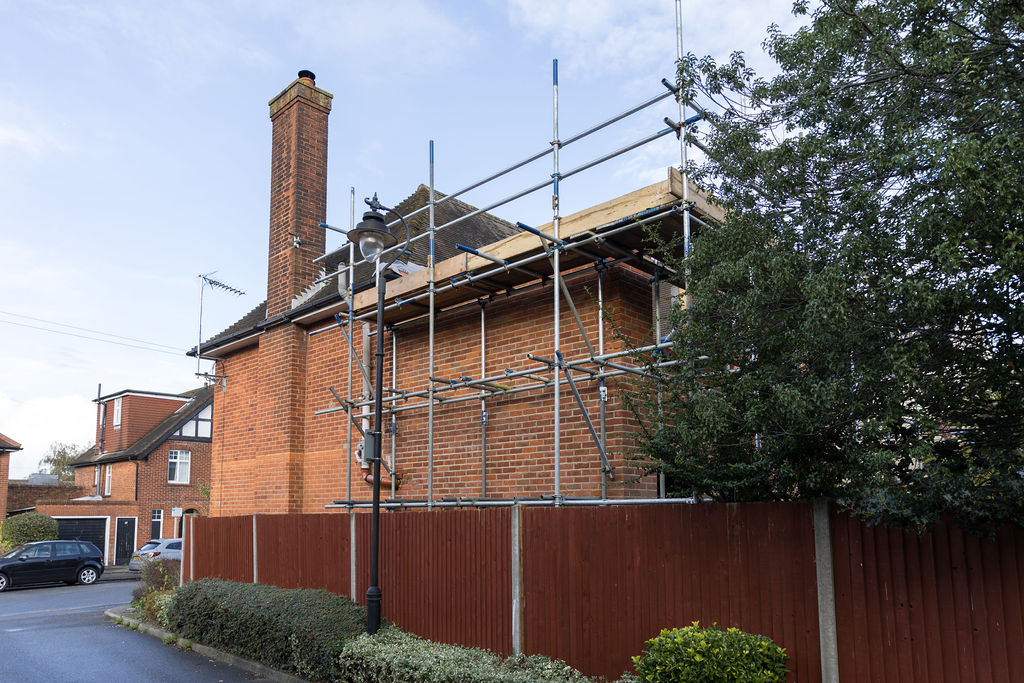 Multi-storey extension in Guildford, Surrey.