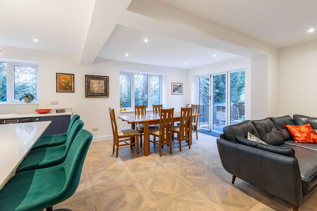 Rear extension in Kenley, London, completed image 11.