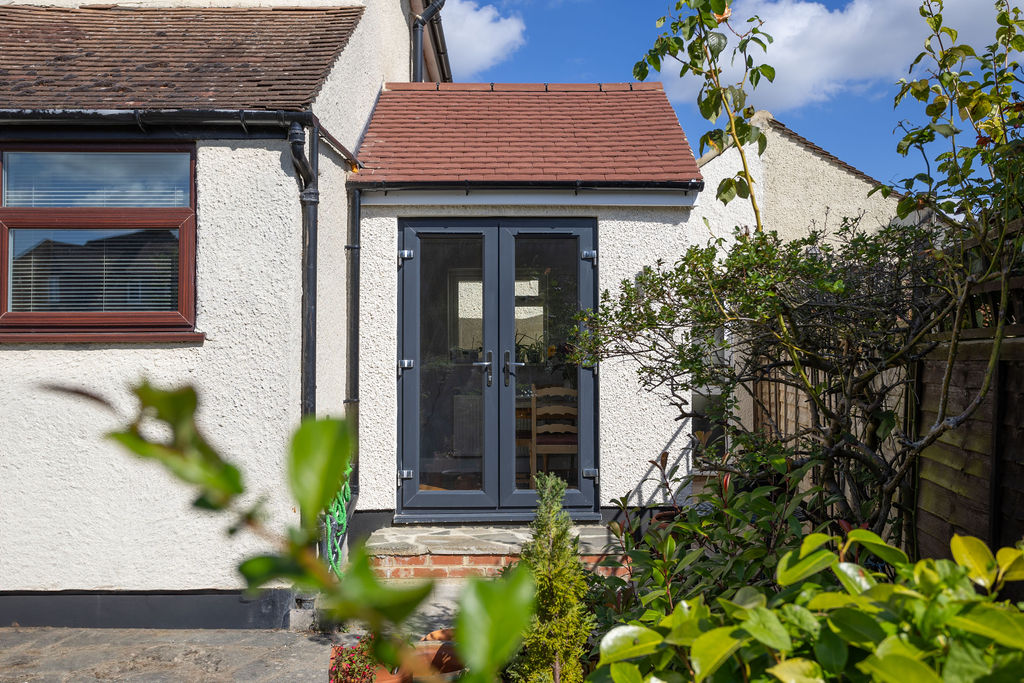 Garage conversion in Kingston upon Thames, London.