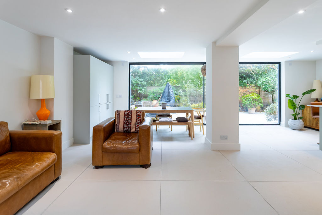Rear extension in Brixton, London, completed image 1.