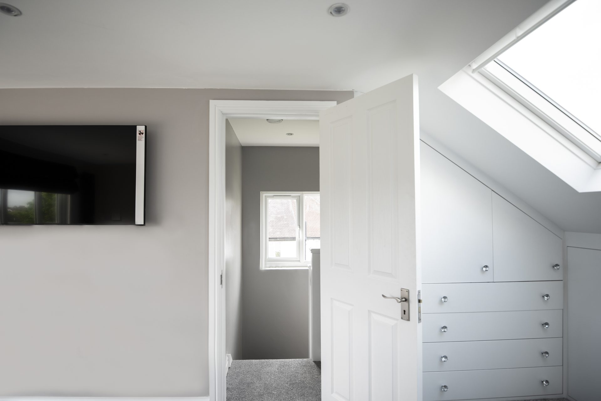 Loft conversion in New Malden, London, completed image 2.