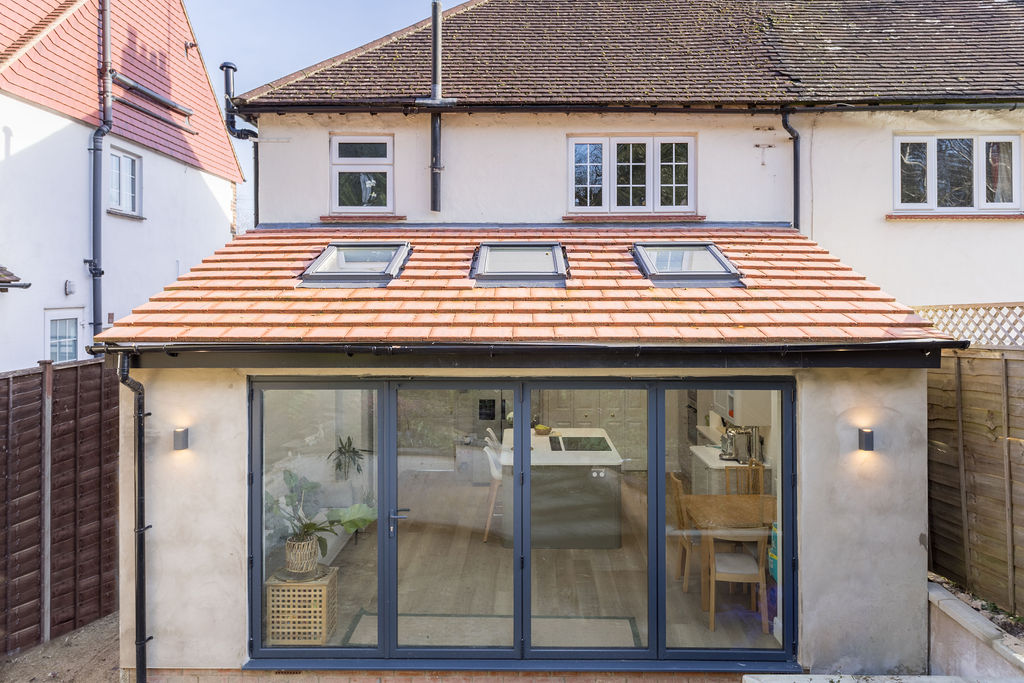 Rear extension in Oxted, Surrey, completed image 10.