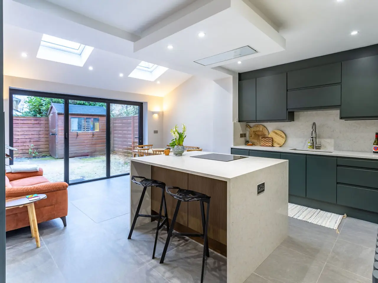 Rear extension in Surbiton, London. A completed Plan Hub project.