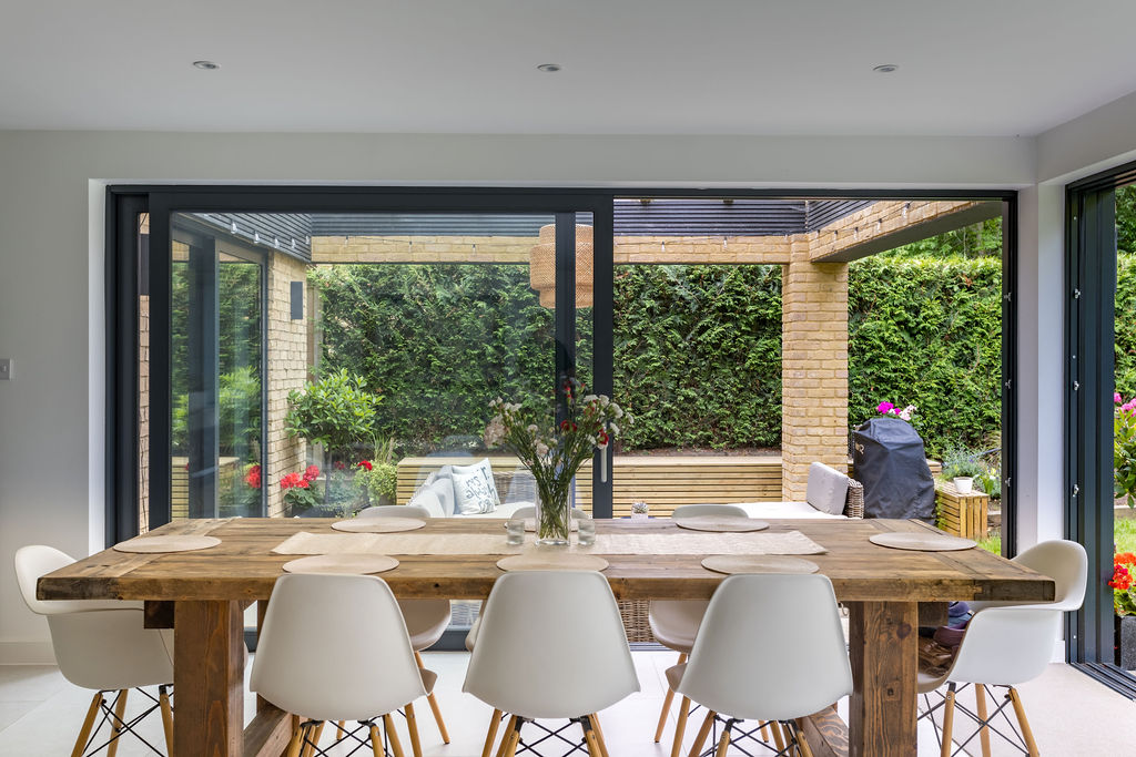 Refurbishment and extension in Weybridge, Surrey.